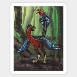 Incisivosaurus (a type of feathered dinosaur) Sticker